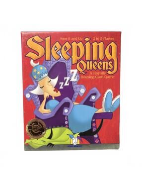 Gamewright Sleeping Queens Card Game 100% Complete w/Instructions Family Fun